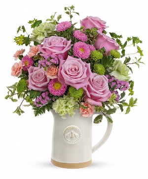 Artisanal Pitcher Bouquet  