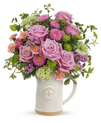 Artisanal Pitcher Bouquet  
