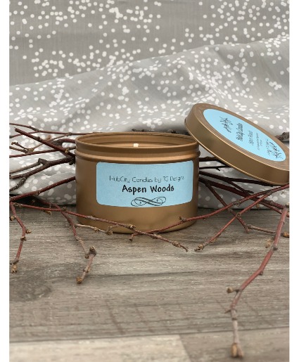 Aspen Woods Candle Tin 