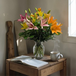 Assorted La Lily Vase 