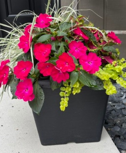 Assorted Patio Pot Custom Patio Pots - call for colors