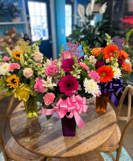 Assorted Taper Vase  Taper Vase Arrangement 