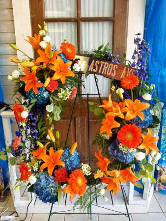 Astros Wreath  