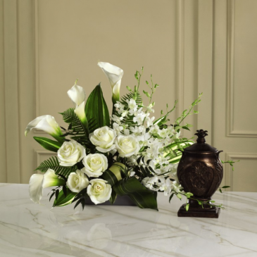At Peace Arrangement Urn Tribute in Las Vegas, NV | Blooming Memory