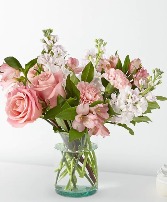 At the Ballet Bouquet  Pink and White Flowers 