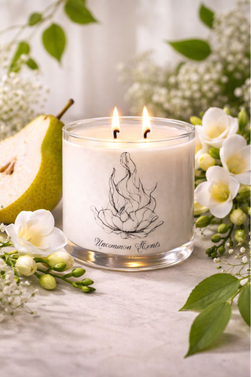 Au Pear | English Pear + Freesia Locally Sourced Candle in Brentwood, TN | BRENTWOOD FLOWER SHOPPE
