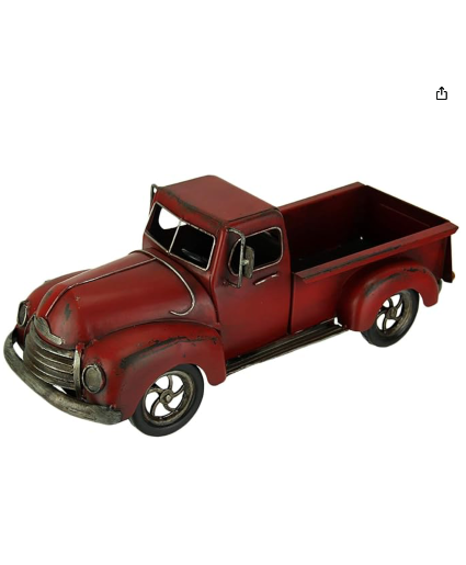 Audrey's Vintage Metal Truck 