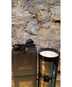 Aurie Luxe Co. Soy Candle  10oz 60hr burn Spiced Chai and Cardamom