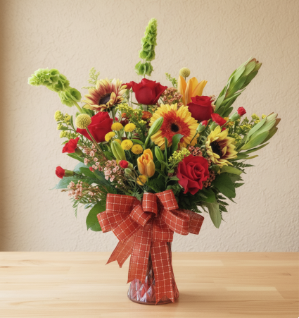Autum Abundance Fresh Arrangement