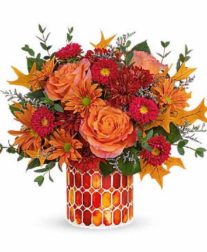 Autumn Aglow Arrangement