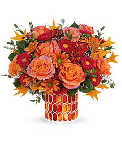 Autumn Aglow  Fall Flowers