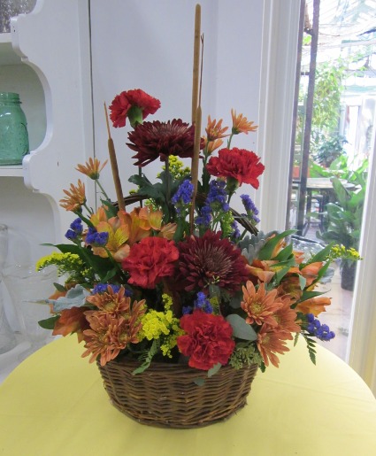 Autumn Bliss Basket Arrangement