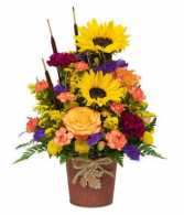 Fall Breeze( Container Color May Vary  Fall flowers