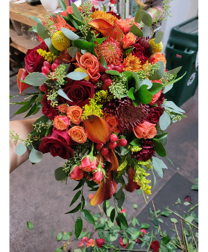 Autumn Cascade Bouquet Bridal Bouquet