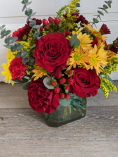 Autumn Colors fresh arrangement