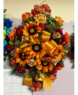 Autumn Colors Spray Artificial Design