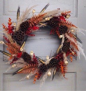 Autumn Cottage Wreath