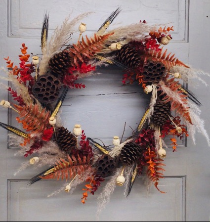 Autumn Cottage Wreath