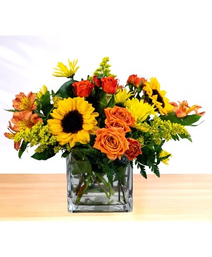 Mulled Cider Vase Arrangement 