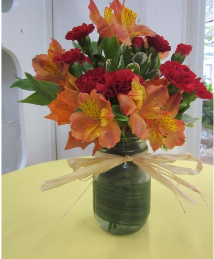 Autumn Day vase arrangement
