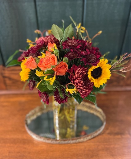Autumn Ember Vase 