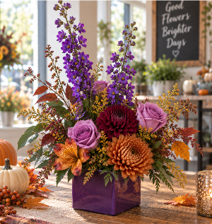 Autumn Enchantment  Fall Floral Arrangement 