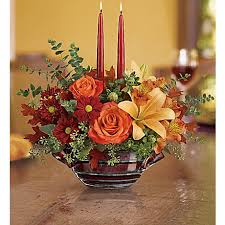 Autumn Gathering Centerpiece Thanksgiving Centerpeice