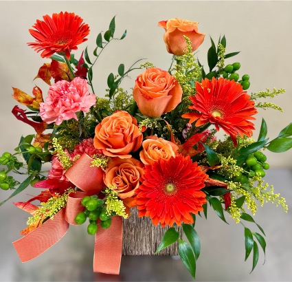 Autumn Glow Fall Flower Arrangement 