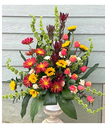 Autumn Glow Floor Basket