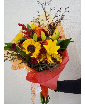 Autumn Hand tie hand tie bouquet
