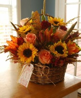 Autumn Harvest Basket 