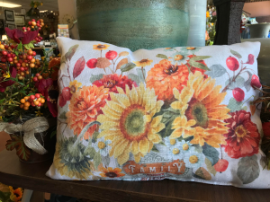Autumn in Bloom Pillow Pillows