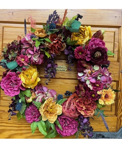 Autumn Jewel Wreath Wreath