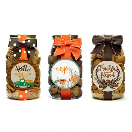 Autumn  mini chocolate chip Cookies Gourmet Gifts