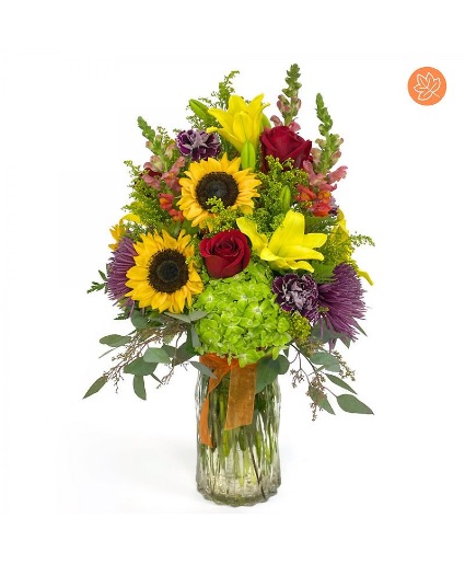 Autumn Morning Flower Arrangement