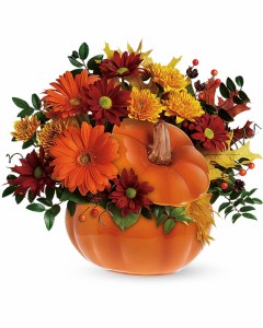 Halloween Pumpkin Arrangement Arrangement