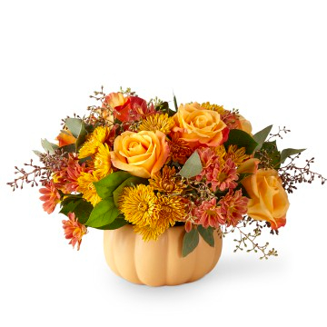 Autumn Pumpkin Flower Decor 21-F2 Autumn Arrangement