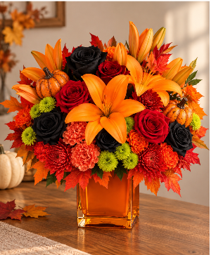Autumn Pumpkin Rose Garden. Call Us for Faster Service & Daily Specials: (915) 303-8500 Text Us to Order Anytime: (915) 505-3708 Your trusted source for Flowers & Delivery in El Paso TX 