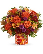 Autumn Radiance  One Sided Arrangement