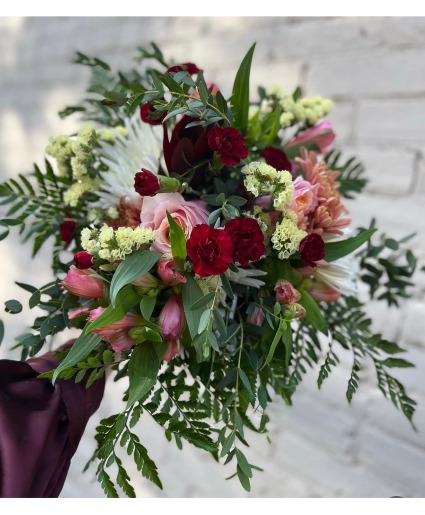 Autumn Romance Cut & Wrapped Bouquet