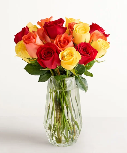 Autumn Rose Bouquet Fall