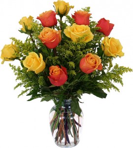 Touch of Fall Roses 