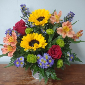 Rustic Garden Fresh Arrangement