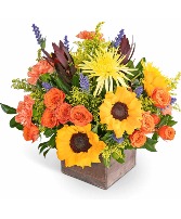Autumn Sky Flower Arrangement