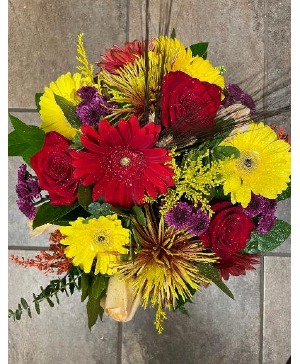 AUTUMN STROLL VASE ARRANGEMENT