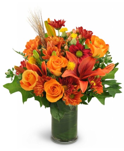 AUTUMN SUNSET Vase Arrangement