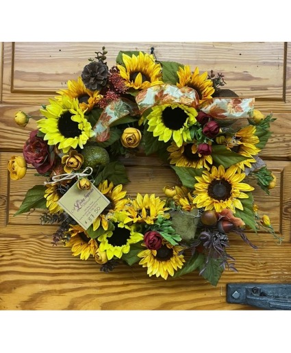 Autumn Sunshine Wreath Wreath