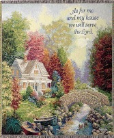 Autumn Tranquility Tapestry Throw 