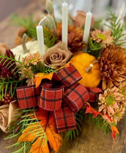 'Autumnal Abundance'  Centerpiece 