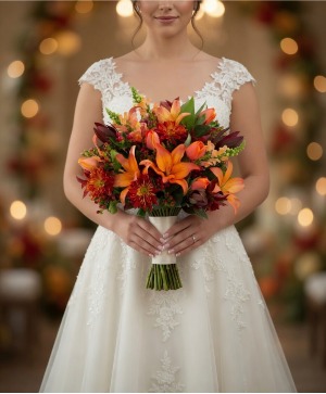 Autumnal Aroma Bridal Bouquet